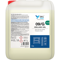 DEC PROF 09/G GRILLNEX GEL Средство предназначено для удаления жира, копоти и нагара с гриля