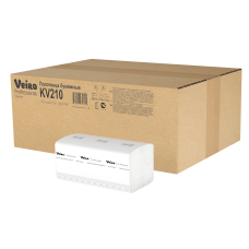 KV210 Полотенца для рук V-сложение Veiro Professional Comfort