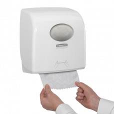 7955 Диспенсер для рулонных полотенец Aquarius Slimroll белый