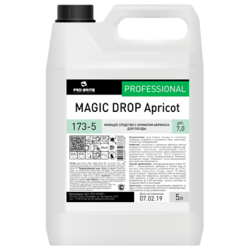 173 Magic Drop Apricot Моющее средство с ароматом абрикоса для посуды