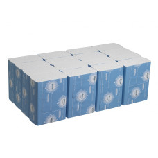 Бумажные полотенца в пачках Kleenex Ultra Multifold белые двухслойные