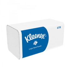 6778 Бумажные полотенца в пачках Kleenex белые двухслойные